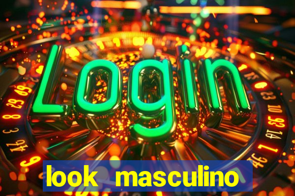 look masculino blazer cinza